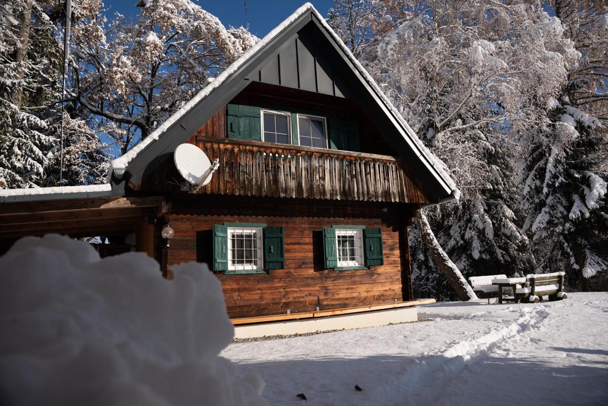 Gregor'S Ferienhaus Im Wald Edelschrott エクステリア 写真