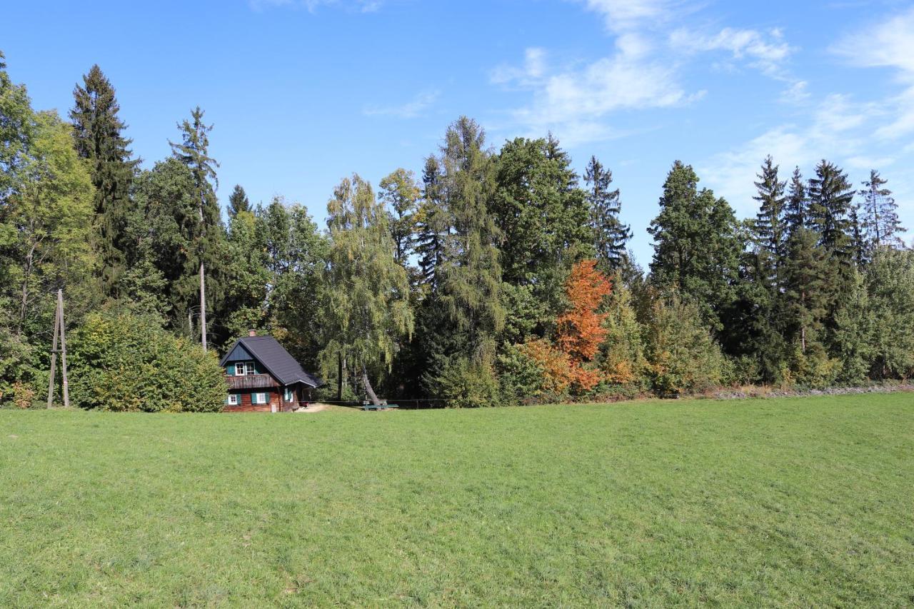 Gregor'S Ferienhaus Im Wald Edelschrott エクステリア 写真